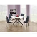 Стол обеденный HALMAR PIXEL белый/черный 120